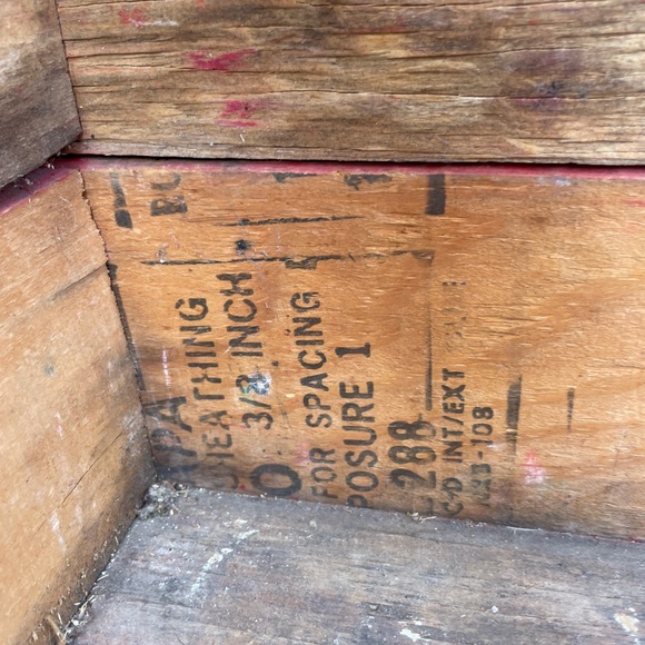 Vintage 20th Century Rustic Coca Cola Coke Trunk Chest Southern Wooden Box - Picture 5 of 7